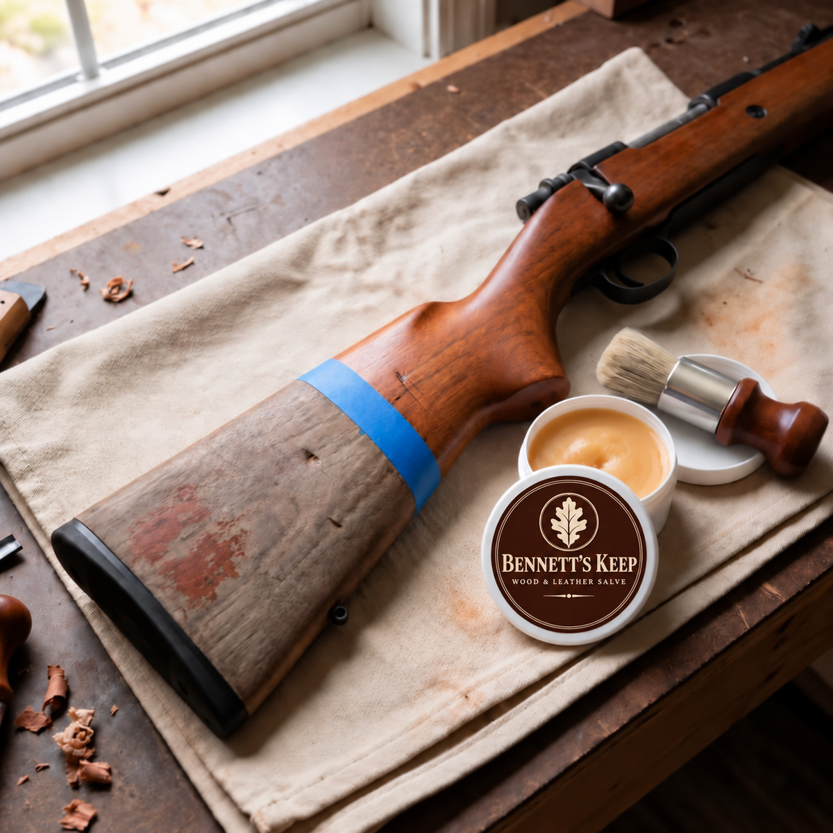 Bennett’s Keep Wood & Leather Salve