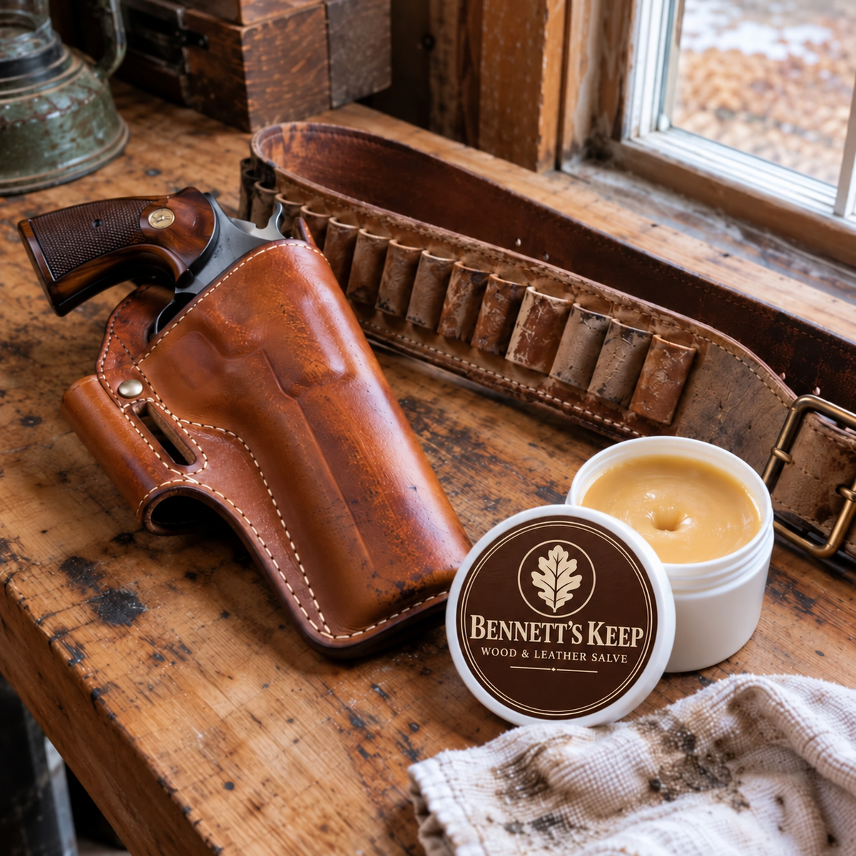 Bennett’s Keep Wood & Leather Salve