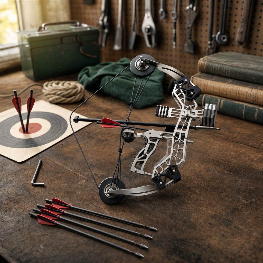Mini Steel Compound Bow